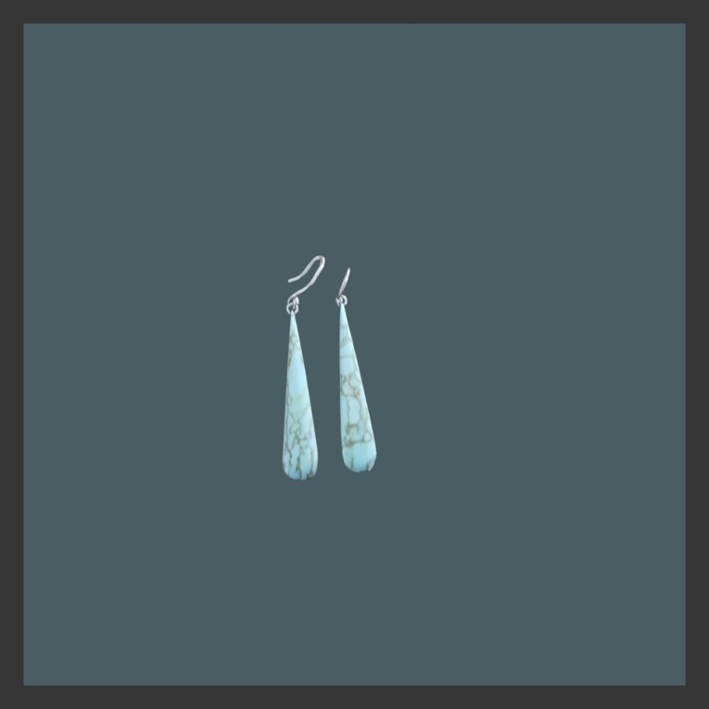 Turquoise earrings